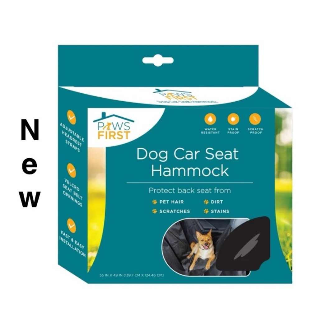 New Evriholder Paws First Car Seat Hammock WaterResistant Seat Cover fit all car